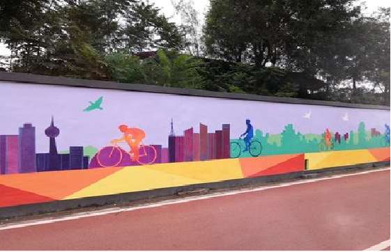 淮南墙体彩绘-围墙