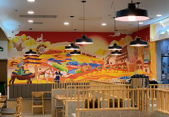 淮南商业空间彩绘介绍。