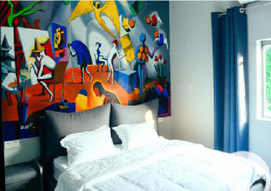 淮南对于酒店的墙体彩绘而言更注重哪些方面？